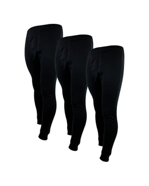 3er-Pack Kinder Thermohosen | Warme Basisschicht Thermounterwäsche Hosen