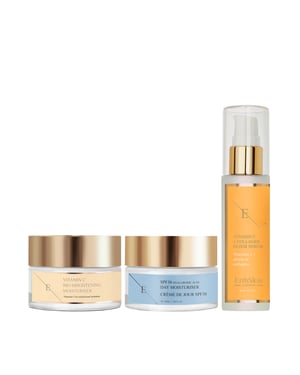 VITAMIN C + COLLAGEN ELIXIR SERUM 60ML + Vitamin C Bio Brightening Moisturiser 50ml+SPF 30 Hyaluronic Acid Day Cream 50ml