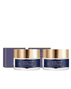 2 x Wrinkle Fill Schlangengift Feuchtigkeitscreme 50ml