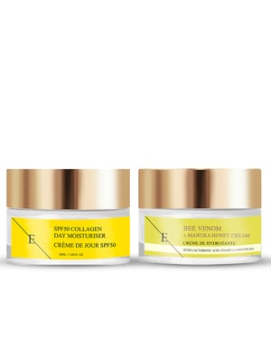 Bienenvenom + Manuka-Honig-Creme 50ml + SPF50 Kollagen Tagescreme 50ml