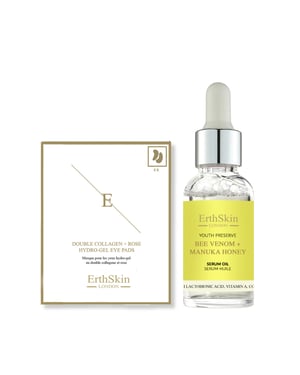 Bienengift + Manuka-Honig Serum-Öl 30ml + Doppelkollagen + Rose Hydrogel Augenpads 5 X 2