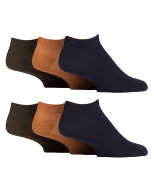 6er-Pack Herren Diabetiker-Sneaker-Socken | Lockere Oberschenkelweite Socken