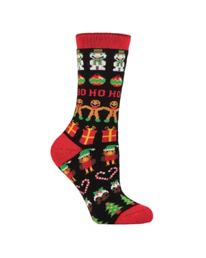 Damen Flauschige Weihnachtssocken von Heat Holders Lite