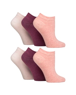 6er-Pack Damen Diabetiker Socken | Extra breite Socken für geschwollene Füße