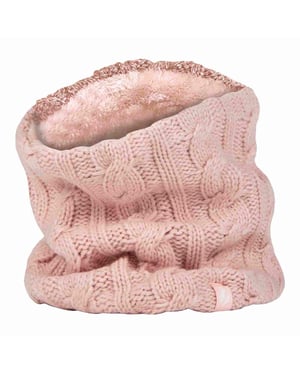 Damen Kabelstrick Winter Fleecegefütterter Thermo Halswärmer
