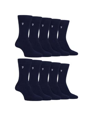 Herren 10er-Pack Bunte Bambussocken
