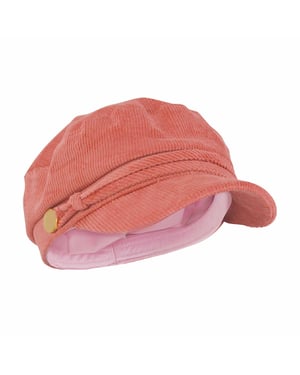 Damen Baumwoll-Denim Baker Boy Hut mit Schirm