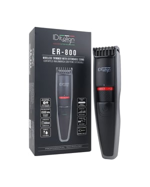 ER-800, SCHNURLOSE HAARSCHNEIDEMASCHINE MIT VERLÄNGERUNGSKAMM
