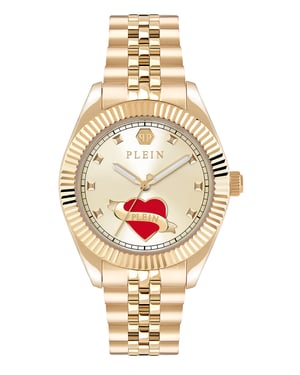 Philipp Plein Plein Valentine Damen Gold Uhr PW2BA0725