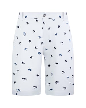 Puma x Arnold Palmer Dancing Umbrellas Herren-Golfshorts in Grau