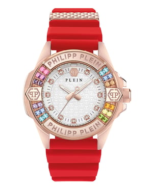 Philipp Plein Plein Majesty Rot Damen Armbanduhr PWOFA0325