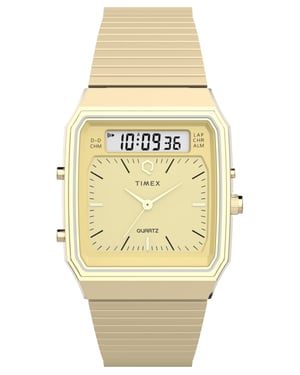 Timex Q Timex Reissue Herren Gold Uhr TW2Y06000