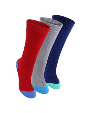 3er-Pack Kinder Gummistiefelsocken | Jungen Socken für Outdoor-Wanderungen