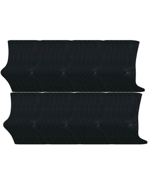48er-Pack Baumwollreiche Socken für Jungen und Mädchen