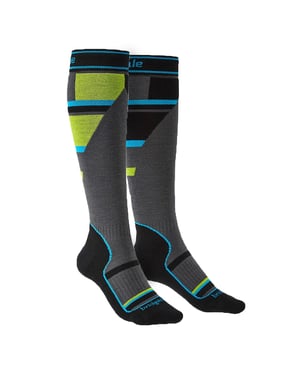Ski Mountain Junior Racer Over Calf Merino Performance Socken