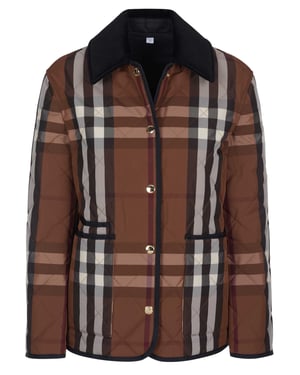 Burberry Dranefeld Jacke braun