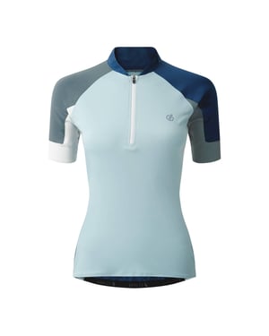 Dare 2B - "Flutter" Trikot für Damen (Luftweg/Dunkel-Jeansblau)