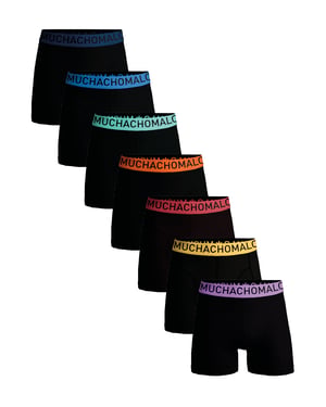 Muchachomalo Herren Boxershorts – 7 Stück – Herren Unterhosen
