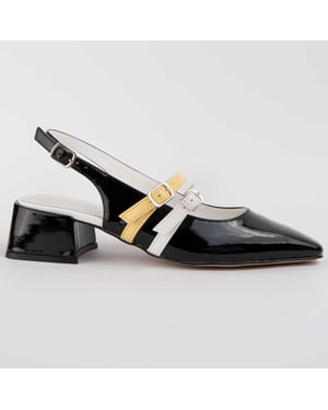 Montevita Absatzschuh Carola2 Schwarz