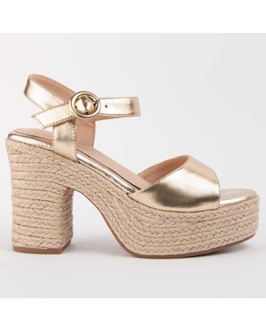 Montevita Sandale Mit Absatz Iliad Gold