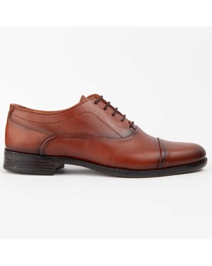 Purapiel Oxford-Schuh Dario2 Braun