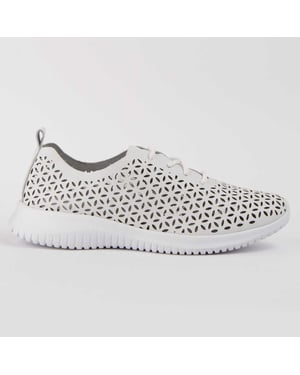 Purapiel Oxfordschuhe Reyza Weiß