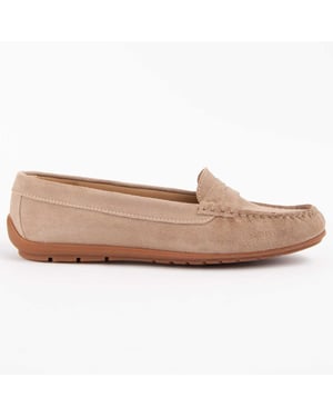 Purapiel Mokassin Meilis2 Beige