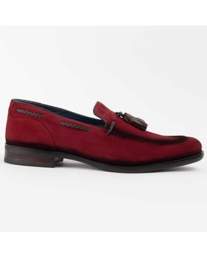 Purapiel Mokassin Moretto2 Rot