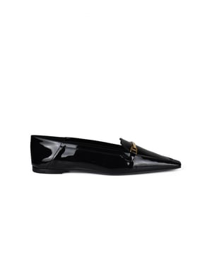 Saint Laurent Chris Mokassins Schwarz