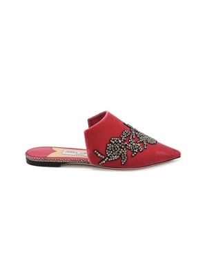 Jimmy Choo Rachel Mules Rosa