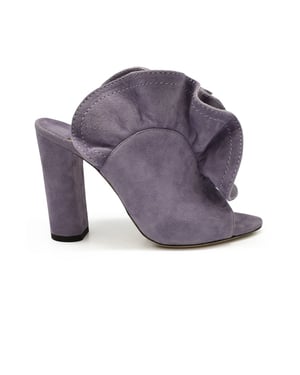 Jimmy Choo Haile 100 Mules Violett