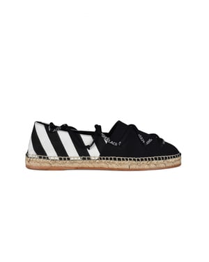 Off-White Espadrilles Schwarz
