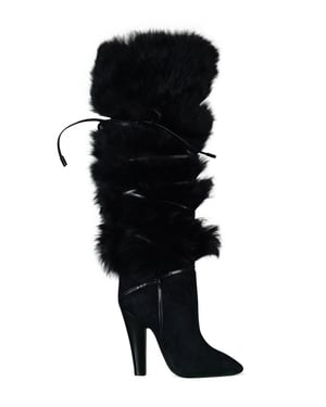 Saint Laurent Stiefel Jokull Schwarz