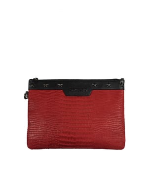 Jimmy Choo Derek clutch Rot