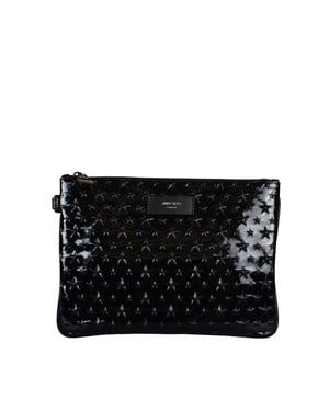 Jimmy Choo Derek clutch Schwarz
