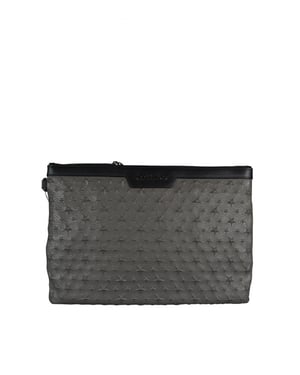 Jimmy Choo Derek Clutch Grau