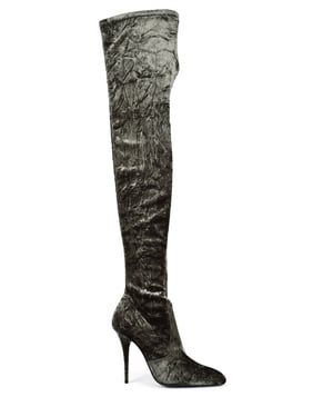 Saint Laurent Talia Oberschenkelhohe Grün