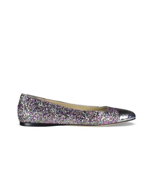 Jimmy Choo WATSON Ballerinas Silber