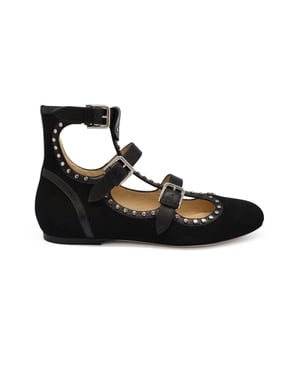 Jimmy Choo Hartley Ballerinas Schwarz