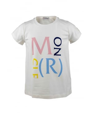 Moncler T-Shirt Weiß