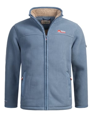Arctic Seven Herren Fleece Jacke – Blau