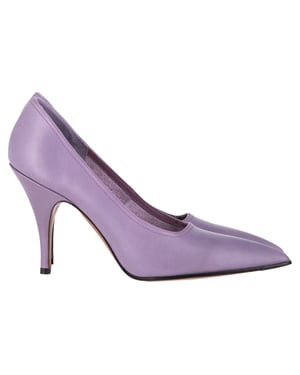 Victoria Beckham Spitzefuß-Pumps aus lila Leder