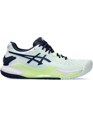 Asics Gel-Resolution 9 Damen Blau Tennisschuhe