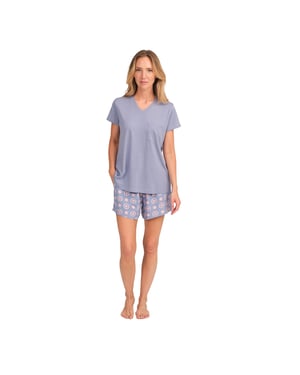 JJBFH0600 Kurzarm-Pyjama für Damen
