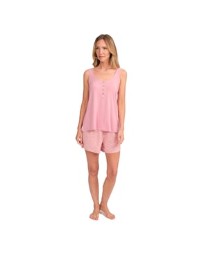 JJB15 Ärmelloser Pyjama für Damen