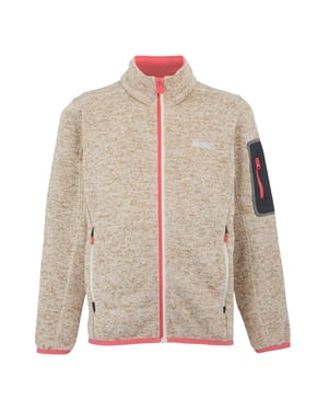 Regatta - "Newhill" Fleecejacke für Kinder (Helles Vanillegelb/Pfirsichblüte)