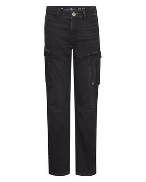 Petrol Industries - Torino Regular Cargo-Denim Iguana Jungen - Schwarz