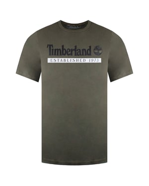 Timberland Established 1973 Herren-T-Shirt in Dunkelgrün