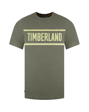 Grünes Herren-T-Shirt der Marke Timberland