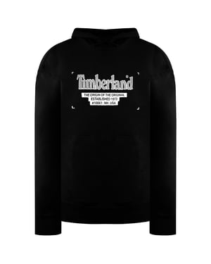 Timberland Logo Herren Schwarzer Hoodie